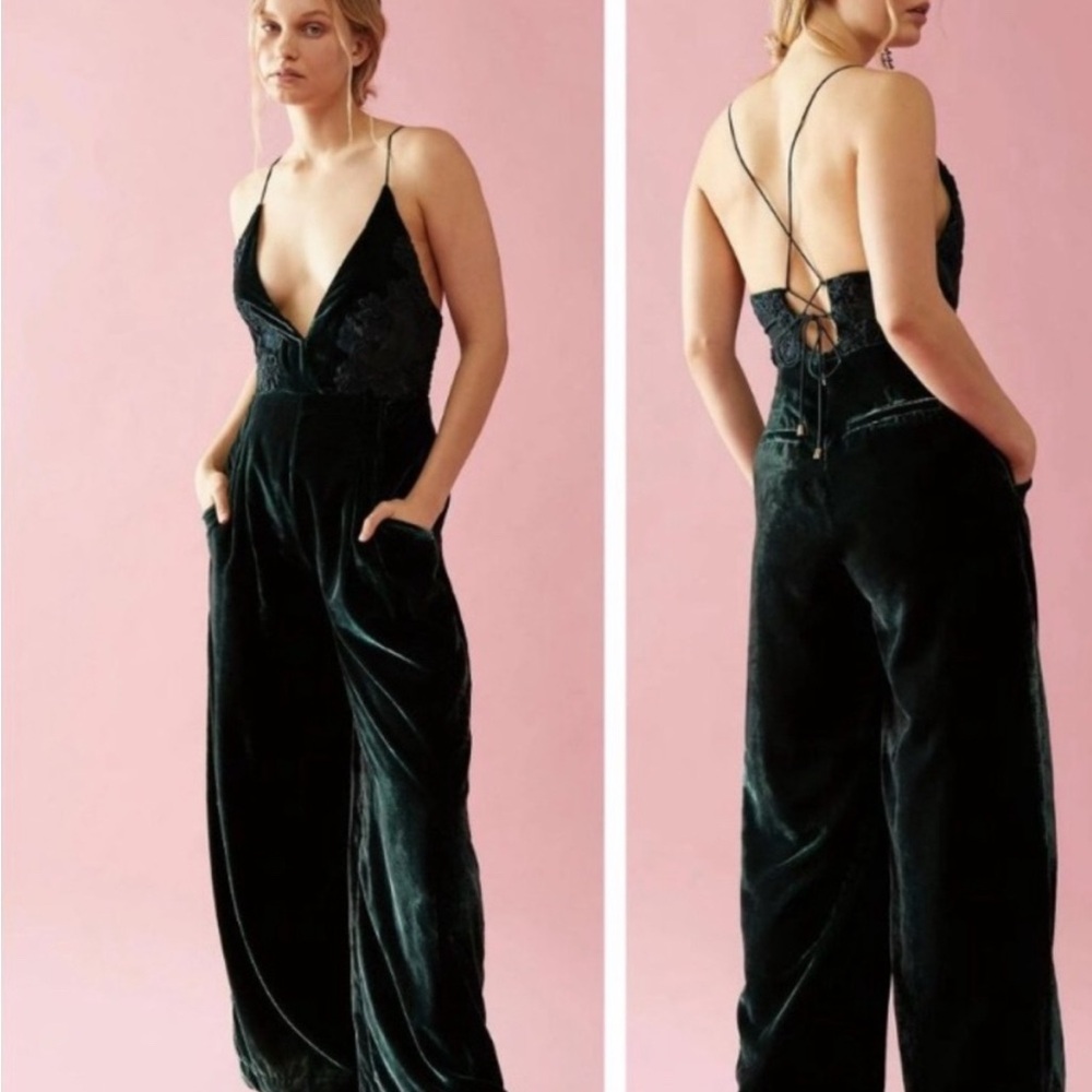 Free people Velvet Jumpsuit - Picture 3 of 6